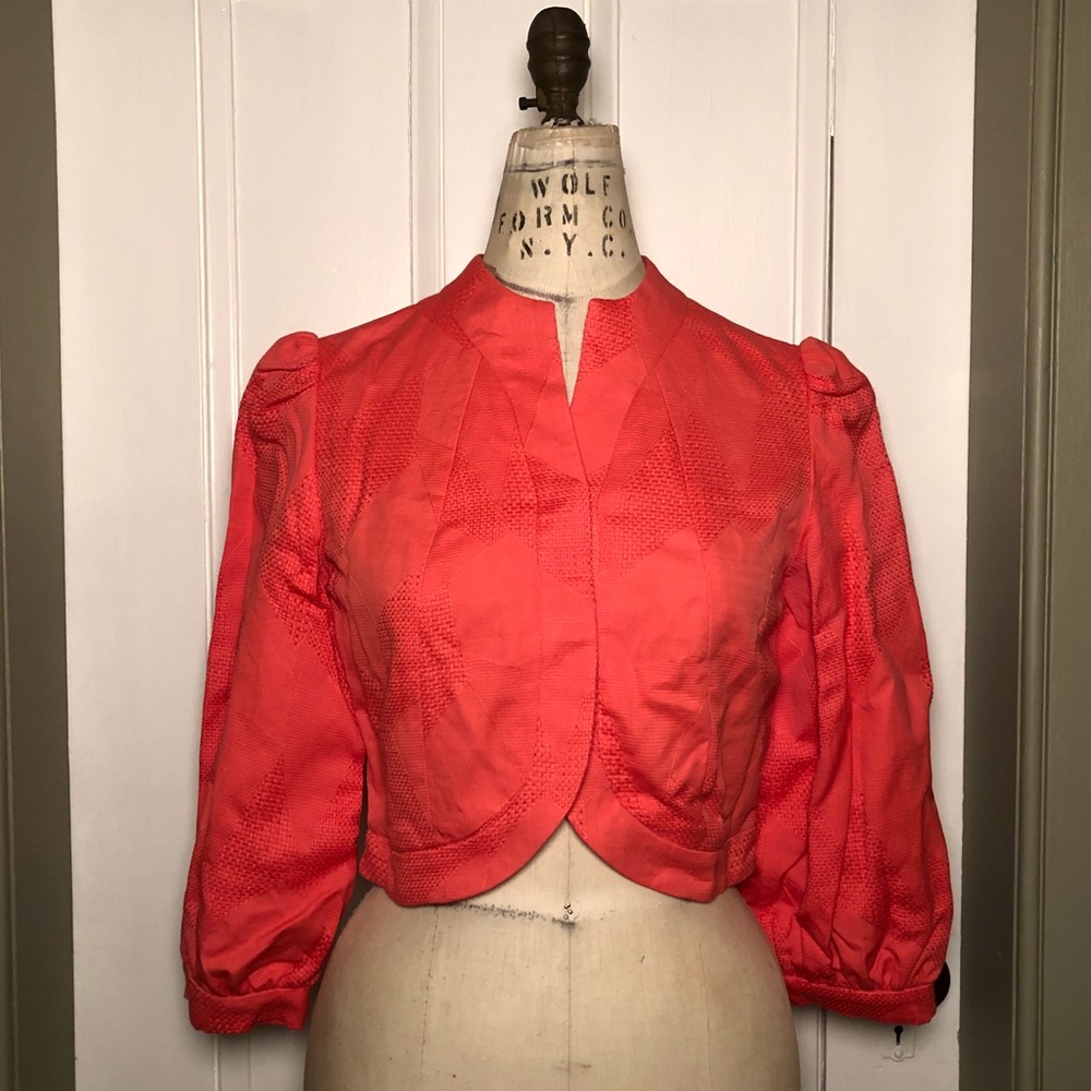 Anthropologie Madchen Melon Sipper Jacket NWT